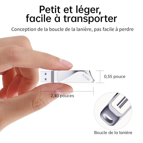 Clé usb3.2 double connectique pour libérer de l'espace Android