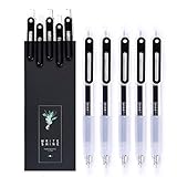 Retractable 0.38mm Ultra Fine Point Pen,Rapid Dry Black Ink Standard Refill,Journaling Planner...