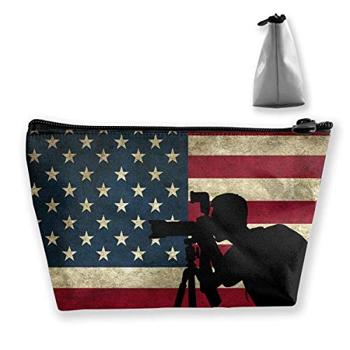 Preisvergleich Produktbild Fotografie US-amerikanische Flagge bilden Beutel-Kulturbeutel-Taschen-Kosmetik-...