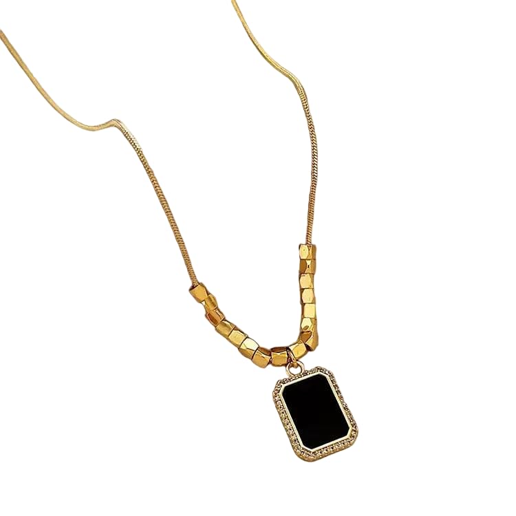 See full amazon price history chart for SOULSUN Girls Titanium Steel Chain Pendant Necklace (Black) with Adjustable Length | Gifts for Women and Girls SOULSUN Girls Titanium Steel Chain Pendant Necklace (Black) with Adjustable Length | Gifts for Women and Girls (B0D8FRQ3LR) Amazon Price History, Amazon Price Tracker
