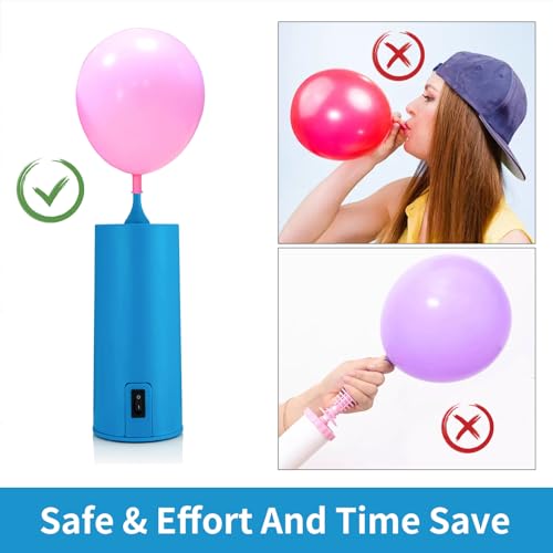 Xapypy QQB Electric Balloon Pump And 100 Balloons,Balloon Inflator thumb #4