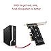 SATMW M Key M.2 NVMe SSD to PCIe PCI Express 3.0x4 Adapter Card 2230 2242 2260 2280 Size M.2 SSD Riser Card Support PCI-E X4 X8 X16