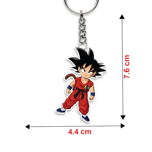 Image of Acrylic Anime & Cartoon Theme Keychain For Bike & Car | Birthday Return Gift For Kids | Gift For Girls & Boys