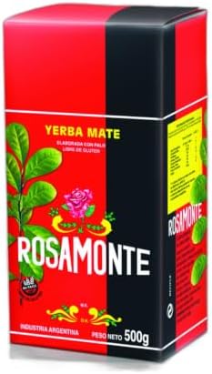 Rosamonte Traditional Yerba Mate Con Palo (With Stems), 500g (1.1 lb)