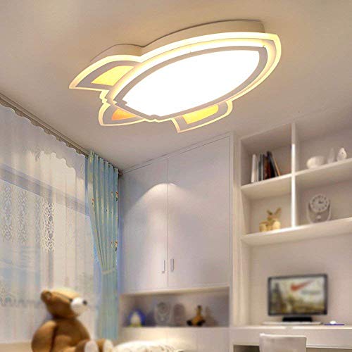 Plafonnier LED dimmable 26W design avion 60x40cm - 4