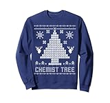 Photo Gallery divertente scienza natale ugly maglione chimica albero felpa Photo Gallery divertente scienza natale ugly maglione chimica albero felpa