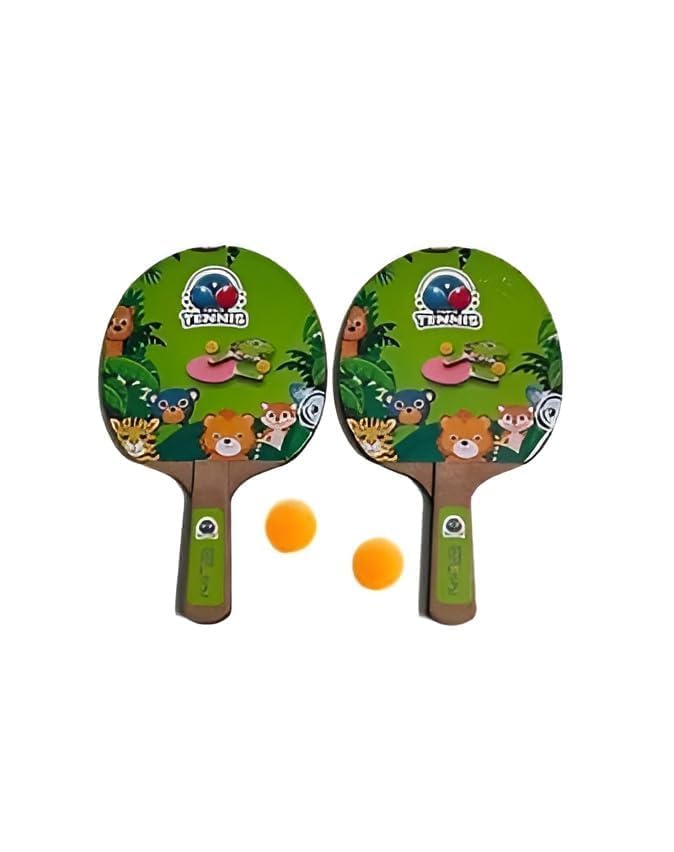 TIUDTOY Table Tennis Trainer Set β Indoor & Outdoor Rebound Practice Kit with Rackets, Balls & Base | Training Game for Adults, Teenagers, Boys & Girls