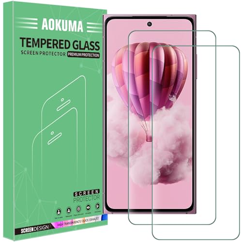AOKUMA Protector de Pantalla para Nokia HMD Skyline, [2 Unidades] Cristal Templado para Nokia HMD Skyline Fácil Instalación, Vidrio templado 9H,Sin Burbujas, Alta Definicion,Anti-Arañazos