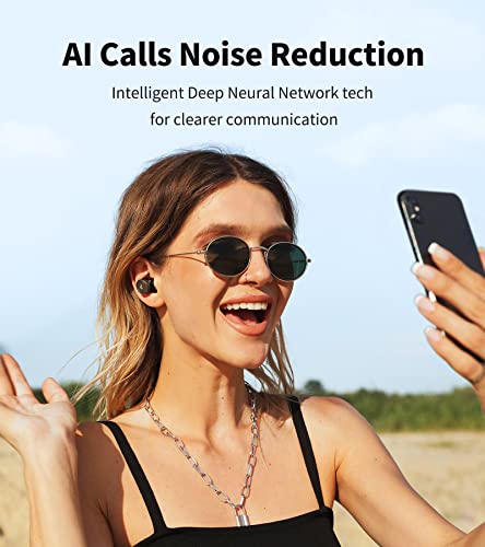 Edifier W240Tn Active Noise Cancellation Earbuds With Bluetooth V5.3 - True Wireless Earbuds With Dual Dynamic Drivers - Fast Charging - Custom Eq - Physical Button And App Control - Black #TOP5