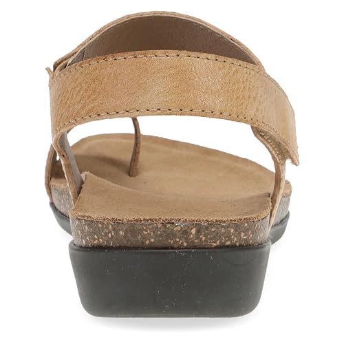 Image of Dansko Reece Sandal for Women - Memory Foam and Cork Footbed for Comfort and Arch Support - Lightweight Rubber Outsole for Long-Lasting Wear with Hook & Loop Strap