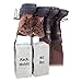 Rack'Em Boot Wader Rack - Storage for Waders - Boots - Shoe Dryer - Wall Mounted Hanger Organizer - Heavy Duty - Holds 2 Pairs