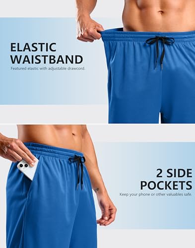 Image of G Gradual Men's Athletic Workout Shorts with Pockets 5 inch /7 inch /9 inch Lightweight Quick Dry Gym Basketball Running Shorts for Men