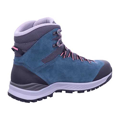 Lowa Damen Wanderschuhe Explorer II GTX Mid Ws 220764 Petrol/Rose 38