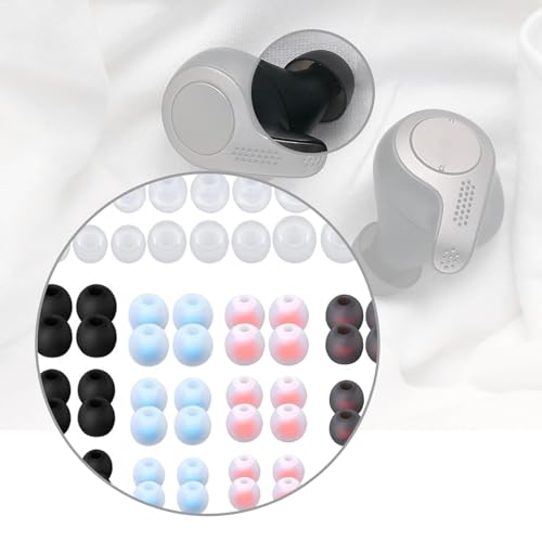 Puntas de silicona para auriculares cómodo pack de 36 miniatura 2