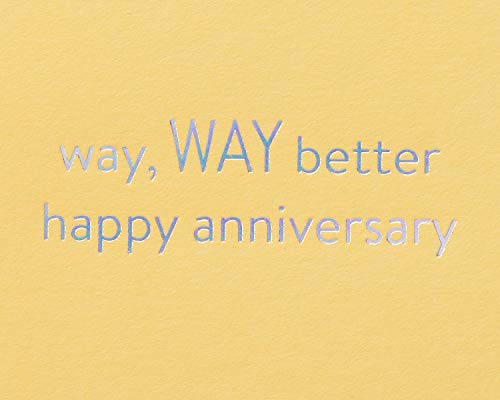 Image of Papyrus Anniversary Card (Rainbows)