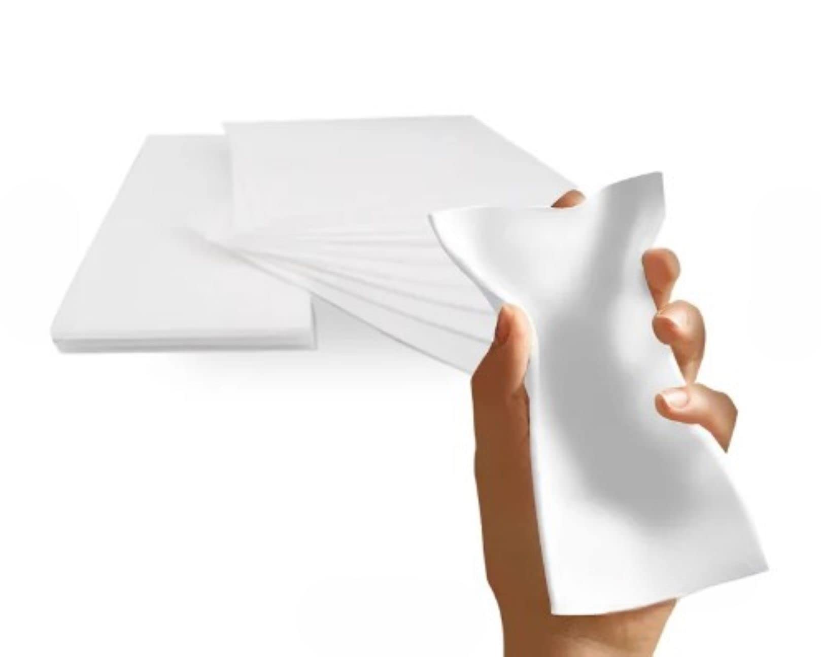 Paquete de 100 hojas de goma de borrar de esponja mágica, extra gruesas, superduraderas, de 7.25 x 4.5 x 0.12 pulgadas, almohadillas de limpieza multiusos para cocina, baño, suelos, paredes