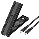 SABRENT Boitier SSD NVMe M.2, Adaptateur SSD M2 USB 3.2 Gen2 10Gbps, Boitier NVMe Externe ...