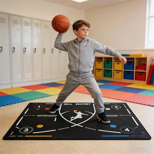 Plateau d'entraînement de dribble pour basketball dans votre salon - 3