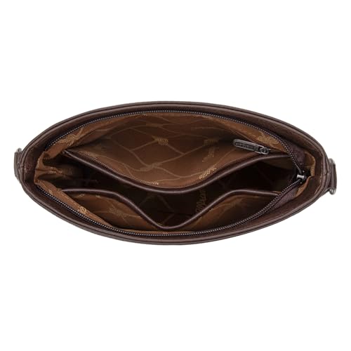 Image of Wrangler Crossbody Purses for Women Two Tone Crossbody Bags Women Purses and Handbags