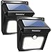 Produktbild Neloodony 2Pack 28 LEDs Solarleuchten für Aussen, Bewegungsmelder Wasserdichte Solarleuchte Garten