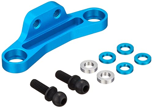 Levier de direction bleu elox en aluminium pour châssis Tamiya M-08C