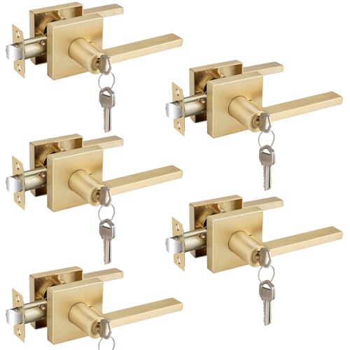 Manillas Puertas Interior Doradas Marca EHOMEWARE