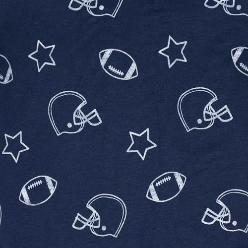 Gerber Baby Boys 4 Pack 'N Play Footie And Toddler Sleepers, Sports Blue, 0-3 Months US by Gerber - Used condition - Image 5