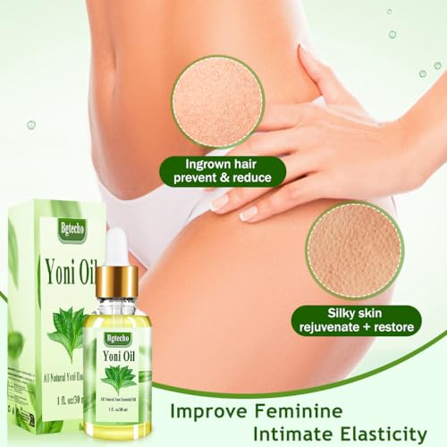 Image of 2PCS Yoni Oil for Women,Organic Feminine Oil,All Natural Tee Tree Essential Oil,Ph Balance Eliminates Odor,Feminine Deodorant Vaginal Moisturizer(1 fl oz /pc)
