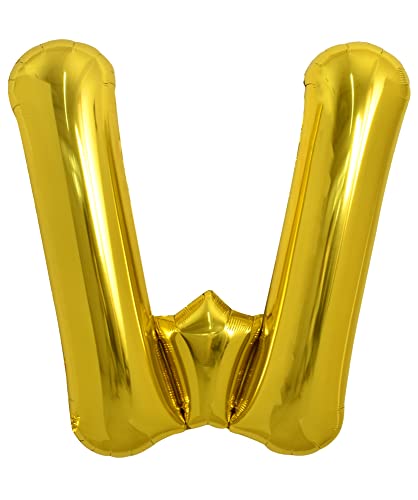 Image of TONIFUL 40 Inch Large Gold Letter Balloons, Helium-Filled Foil Mylar Big Balloons for 2026 New Year Eve Graduation Wedding Baby Shower Birthday Party Anniversary Decorations