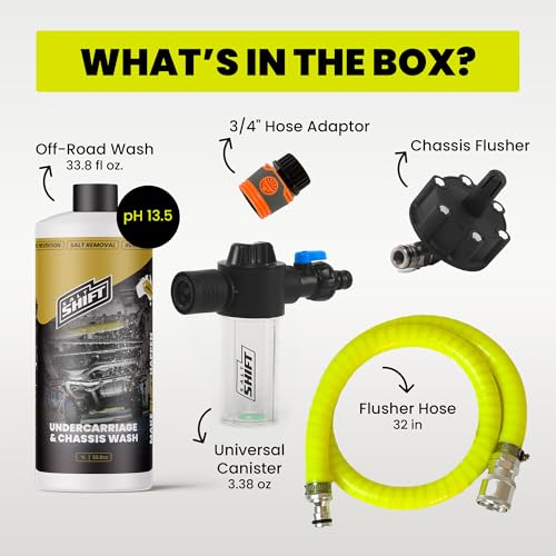 Chassis Flusher Kit - Magnetic Chassis Flusher for Off Road Vehicles, Eco-Friendly Chassis & Undercarriage Wash (33.8 fl oz.) Durable Australian-Made, Easy Hose Connection - Image 3