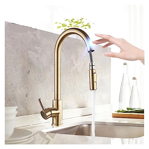 Robinet de cuisine smart touch mitigeur capteur extractible