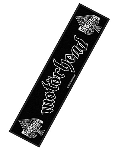 Photo de Motorhead Patch Ace Of Spades Band Logo Officiel Noir Cotton Sew On 5Cm X 20Cm