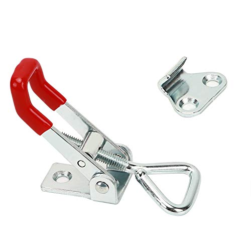 KINJOEK 5 PCS 360 Lbs Adjustable Toggle Clamp 4001 Hand Tool Quick Release Heavy Duty Capacity Latch Type