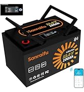 Amazon.co.jp: Sanraifu 12V 100Ah LiFePO4、リン酸鉄リチウムイオン