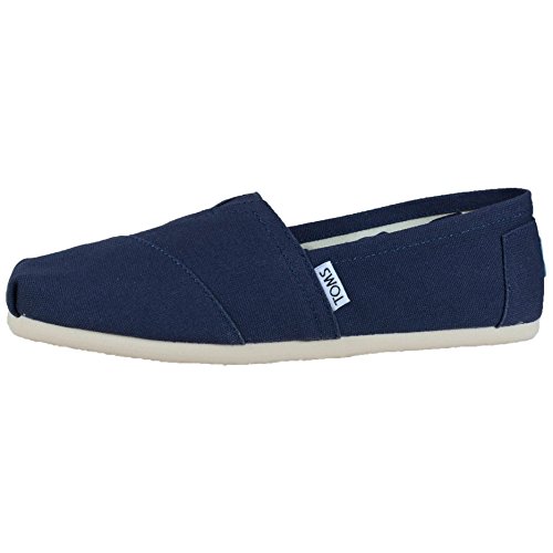 TOMS Navy Canvas Women's Classic 001001B07-NVY (Size: 7) - Image 3
