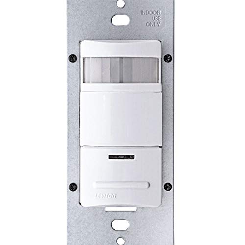 Leviton ODS10-IDW Decora 120/277-Volt Wall Switch Occupancy Sensor, White, 1 Pack - Image 2