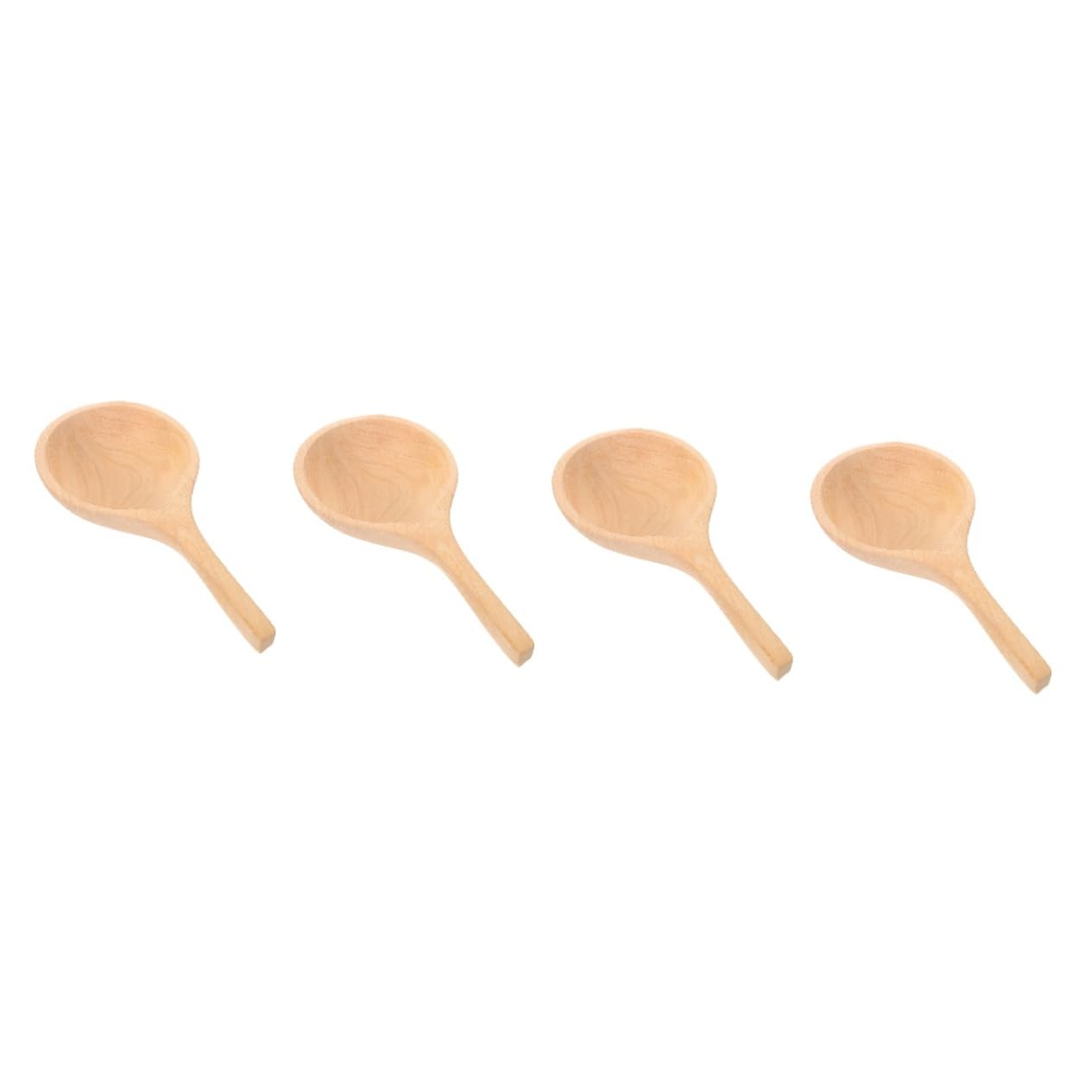 MAGICLULU 4 Uds Cuchara De Madera Cucharón De Sopa Conveniente Cucharón De Agua Cocina Cuchara De Agua Para Cocinar Cucharón De Agua Para Cocinar Utensilio De Cocina Cucharón De Madera