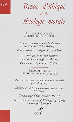Revue d'éthique et de théologie Morale numéro 299