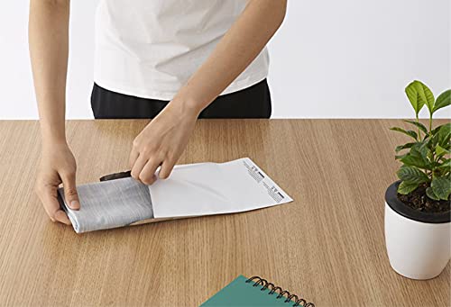 Image of Securement Manufacturer Details Printed Economy Courier Bags without POD Pouch (6 x 8 Inches) -100 Bags