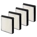 DEEKOOL 1040 Humidifier Super Wick Filter Compatible with Aircare Essick Bemis MoistAir Humidifier B40 B40-C 3D6-100 5D6-700 7D6-100 D46-720 E27-000 E35-000 CM330 B23-810 MA0300 MA-0500 (4 Pack)
