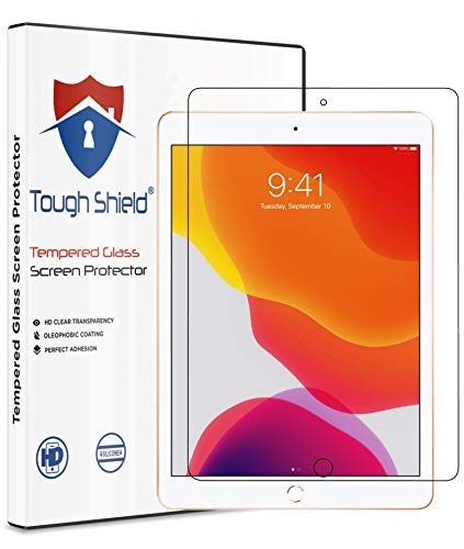 TOUGH SHIELD® 0.3 mm 9H Flexible Gorilla Guard Tempered Glass Screen Protector Shield for Apple iPad 7 (7th Generation) 10.2 Inch Screen Size (2019) / Ipad 8 (8th Generation) (2020 Released) (B0814HH5XS) Amazon Price History, Amazon Price Tracker