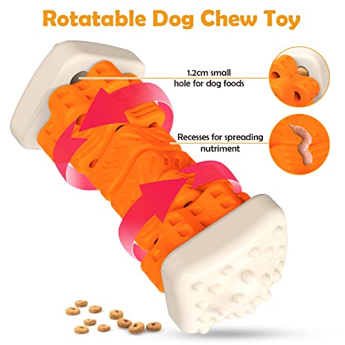 Tough-Dog-Toys-for-Aggressive-ChewersDog-Puzzle-Toys-Indestructible-Dog-Toys-Interactive-Dog-Chew-Toys-with-Beef-Flavor-Rubber-Dog-Enrichment-Toys-for-SmallMediumLarge-Dogs - Cucciolini Doodles   Tough-Dog-Toys-for-Aggressive-ChewersDog-Puzzle-Toys-Indestructible-Dog-Toys-Interactive-Dog-Chew-Toys-with-Beef-Flavor-Rubber-Dog-Enrichment-Toys-for-SmallMediumLarge-Dogs