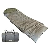 CarpOn 3-Seasons-Schlafsack bietet Ihnen garantiert angenehme Nächte. Er bietet viel Platz, besteht aus hochwertiger thermischen Isolierung, wasserabweisende Oberfläche und innen aus bequemem Vlies
