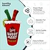Huxley & Kent Funny Dog Toy w/Squeaker – Power Plush Squeaky Dog Toys for Small, Medium & Large Dogs – Soft Stuffed Animal for Indoor Play & Fetch - Buddy Mary, Small #3