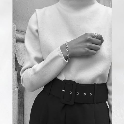 Stainless Steel Horseshoe U Shaped Bracelet Bangle Women Men Fashion Trendy Bracelets Jewelry Gift3