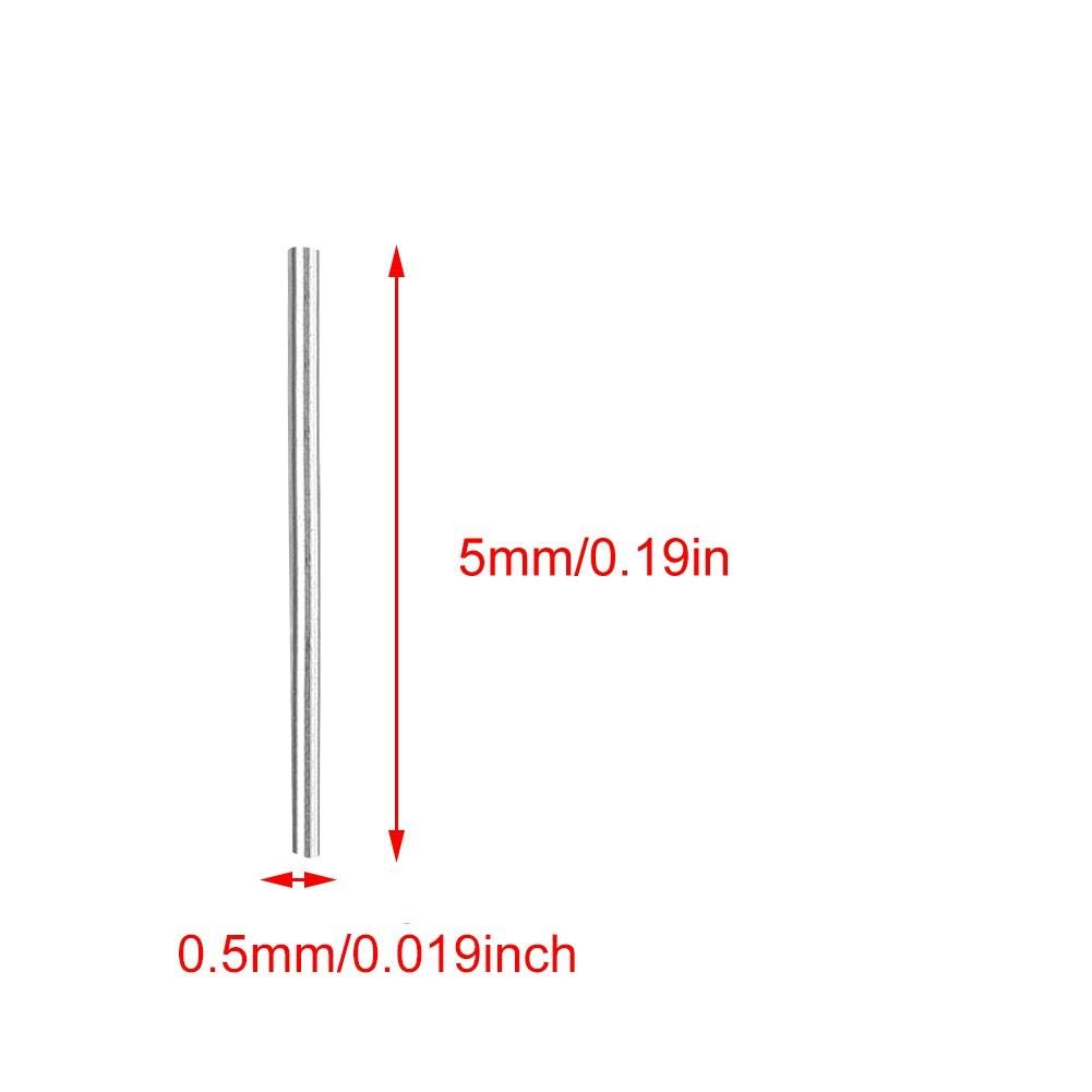 Polierstifte aus Edelstahl, 0,5 mm Edelstahl-Poliermedienstifte Magnetbecher Mag Schmuckpolierer Abschlussstift