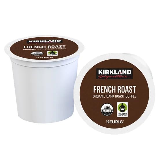 Kirkland Signature Coffee Organic French Roast K-Cup Pod, 120 Count image 5