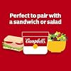 Campbells Spicy Tomato Soup, 15.4 oz Microwavable Bowl (8 Pack)
