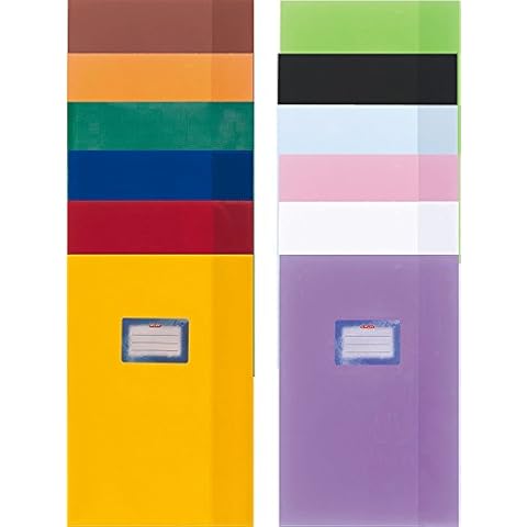 Herlitz Heftumschläge (12er Packung, A4 sortiert) Cover