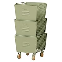 Amazon | リヴ 3段スタッキングボックスセット (グリーン) | 弘益